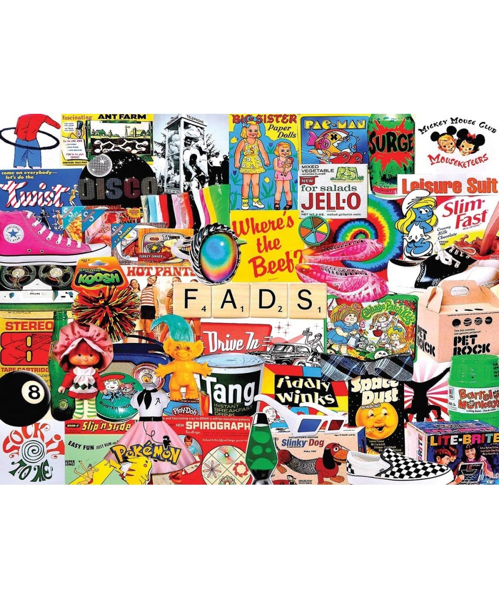 Puzzles Fads - 1000 Piece Jigsaw Puzzle $35.21 Jigsaw Puzzles