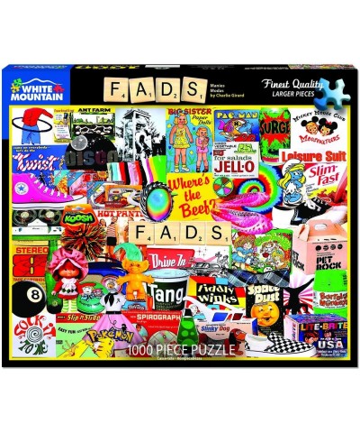 Puzzles Fads - 1000 Piece Jigsaw Puzzle $35.21 Jigsaw Puzzles