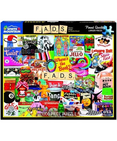 Puzzles Fads - 1000 Piece Jigsaw Puzzle $35.21 Jigsaw Puzzles