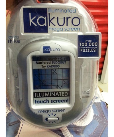 Illuminated Mega Screen Kakuro $59.94 Kids' Handheld Games