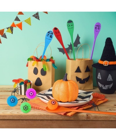 Halloween Carnival Party Game Halloween Spoon eyeball Race Game for kids Halloween Outdoor Games School Classroom Activities ...