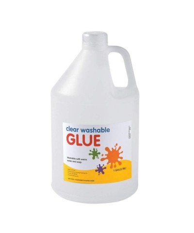 1 Gallon Glue - Clear Washable (Safe and Non-Toxic) Perfect for Slime and School $39.57 Kids' Drawing & Writing Boards