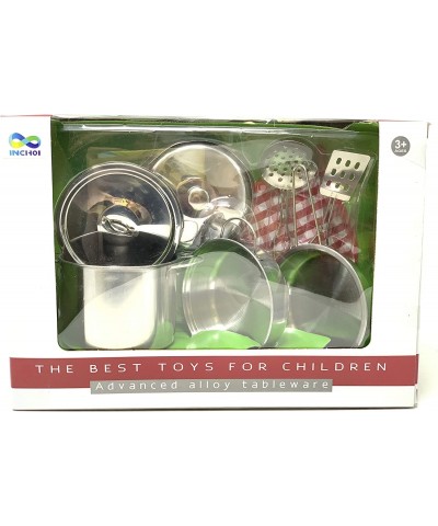 JOYSAE Play Kitchen Pots and Pans Set Kids Kitchen Set with Stainless Steel Cookware Playset Kitchen Pretend Toys for Kids $3...