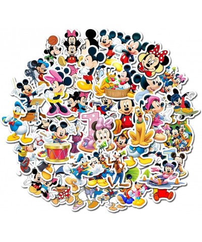 50pcs Vinyl Stickers Waterproof Disney Mickey Minnie Graffiti Decals for Water Bottles Cars Motorcycle Skateboard Portable Lu...