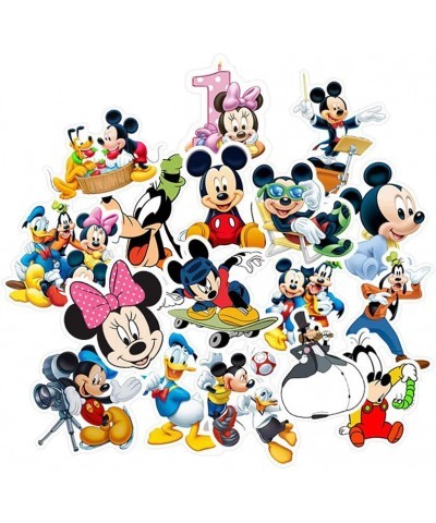 50pcs Vinyl Stickers Waterproof Disney Mickey Minnie Graffiti Decals for Water Bottles Cars Motorcycle Skateboard Portable Lu...