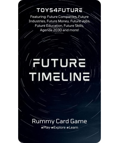 Timeline 2020 to 2080 Educational Playing Cards Card Games for Adults and Children Perfect of Parties and Game Night $33.13 C...