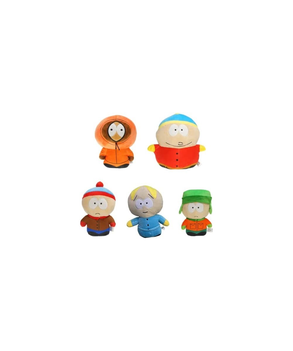 5PCS South-P Plush Toy 8'' South-P Merchandise Plushie Figure Kyle Cartman Kenny Stan Butters Plush Doll Stuffed Ornaments Gi...