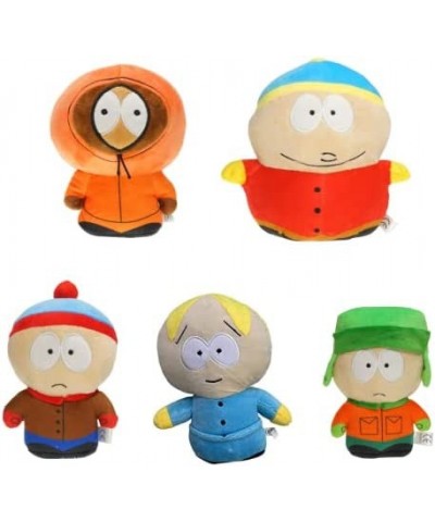 5PCS South-P Plush Toy 8'' South-P Merchandise Plushie Figure Kyle Cartman Kenny Stan Butters Plush Doll Stuffed Ornaments Gi...