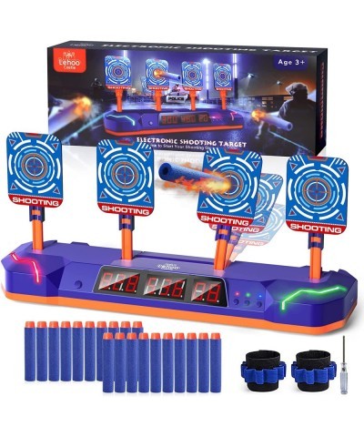 Shooting Targets for Nerf Guns Digital Electronic Scoring Target for Boys Auto Reset with 3 Modes Shooting Toys for 5 6 7 8 9...