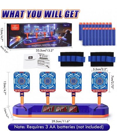 Shooting Targets for Nerf Guns Digital Electronic Scoring Target for Boys Auto Reset with 3 Modes Shooting Toys for 5 6 7 8 9...