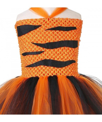 Halloween Animal Costumes for Kids Girls 1-10Y Reindeer Giraffe Tiger with Headband Halloween Dress Up Clothes $49.05 Kids' C...