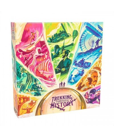 Trekking Through History - The Time Travel Strategy Board Game for Family Night | Explore Humanity's Most Incredible Moments ...