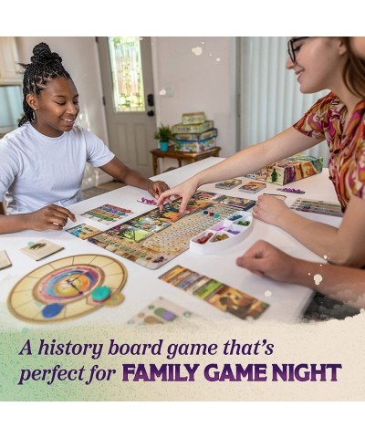 Trekking Through History - The Time Travel Strategy Board Game for Family Night | Explore Humanity's Most Incredible Moments ...