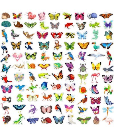 160pcs Butterfly Sticker for Kids Girls Cute Cartoon Insect Animal Stickers Waterproof Vinyl Stickers Pack for Scrapbooking L...