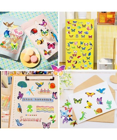 160pcs Butterfly Sticker for Kids Girls Cute Cartoon Insect Animal Stickers Waterproof Vinyl Stickers Pack for Scrapbooking L...