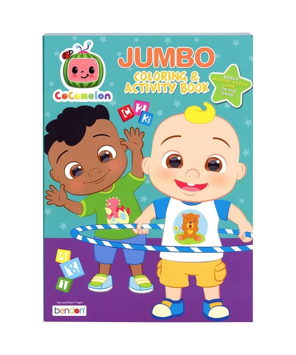 Cocomelon Jumbo Coloring and Activity Book $13.63 Craft Kits