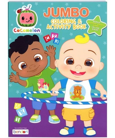 Cocomelon Jumbo Coloring and Activity Book $13.63 Craft Kits