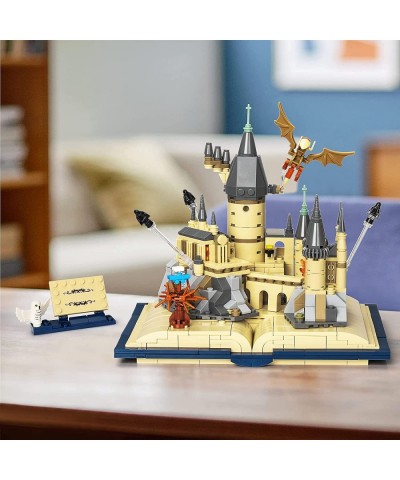 Harry Castle Building Toys STEM Projects for Kids 8-12 Castle Book Building Set Creative Collectible Toys Birthday Gifts for ...