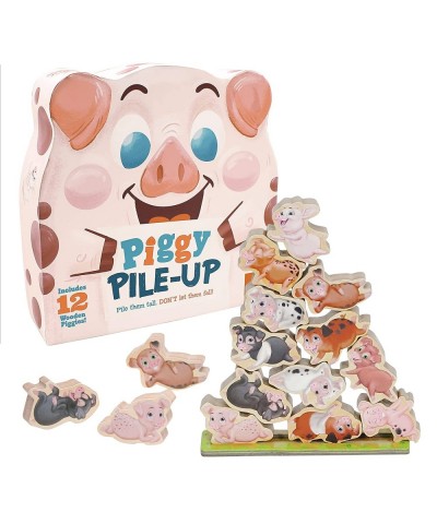 Piggy Pile-Up - Fast-Paced Stacking and Balancing Game - For Ages 3+ - Place All Your Pigs on the Pile to Win $41.94 Early De...