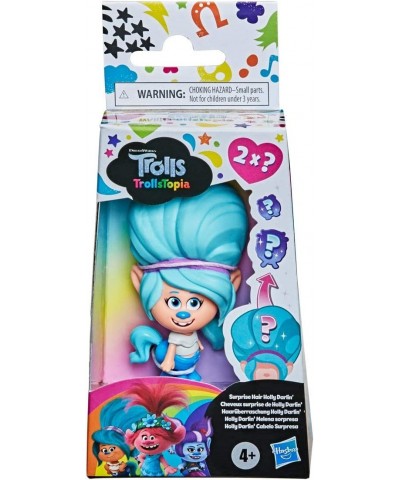 DreamWorks TrollsTopia Surprise Hair Holly Darlin' Collectible Toy Doll with 2 Hidden Surprise Critters for Kids 4 Years and ...