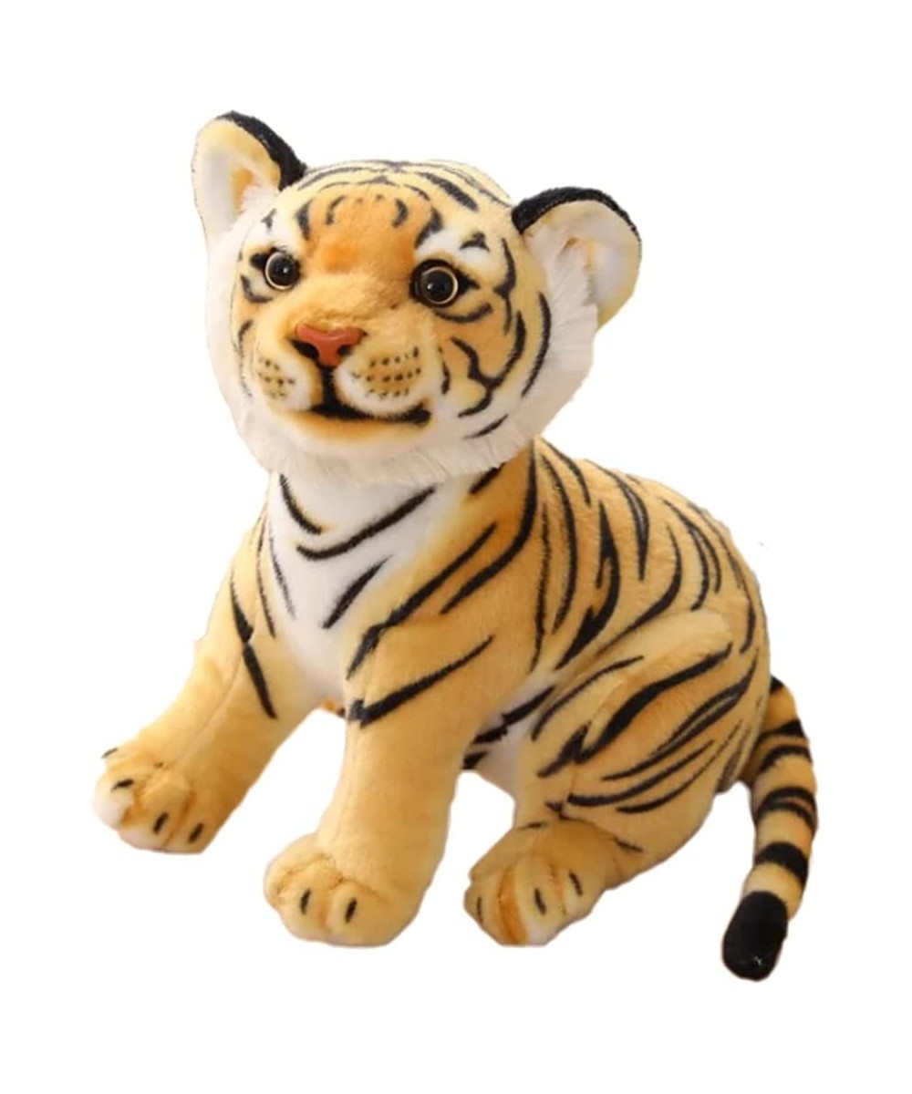 Tiger Cub Toy Plush Wild Zoo Animals Sitting Posture Tiger Plush Toy Ultra Soft and Snuggly Doll Kids Toys Nature Theme Playr...