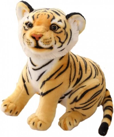 Tiger Cub Toy Plush Wild Zoo Animals Sitting Posture Tiger Plush Toy Ultra Soft and Snuggly Doll Kids Toys Nature Theme Playr...