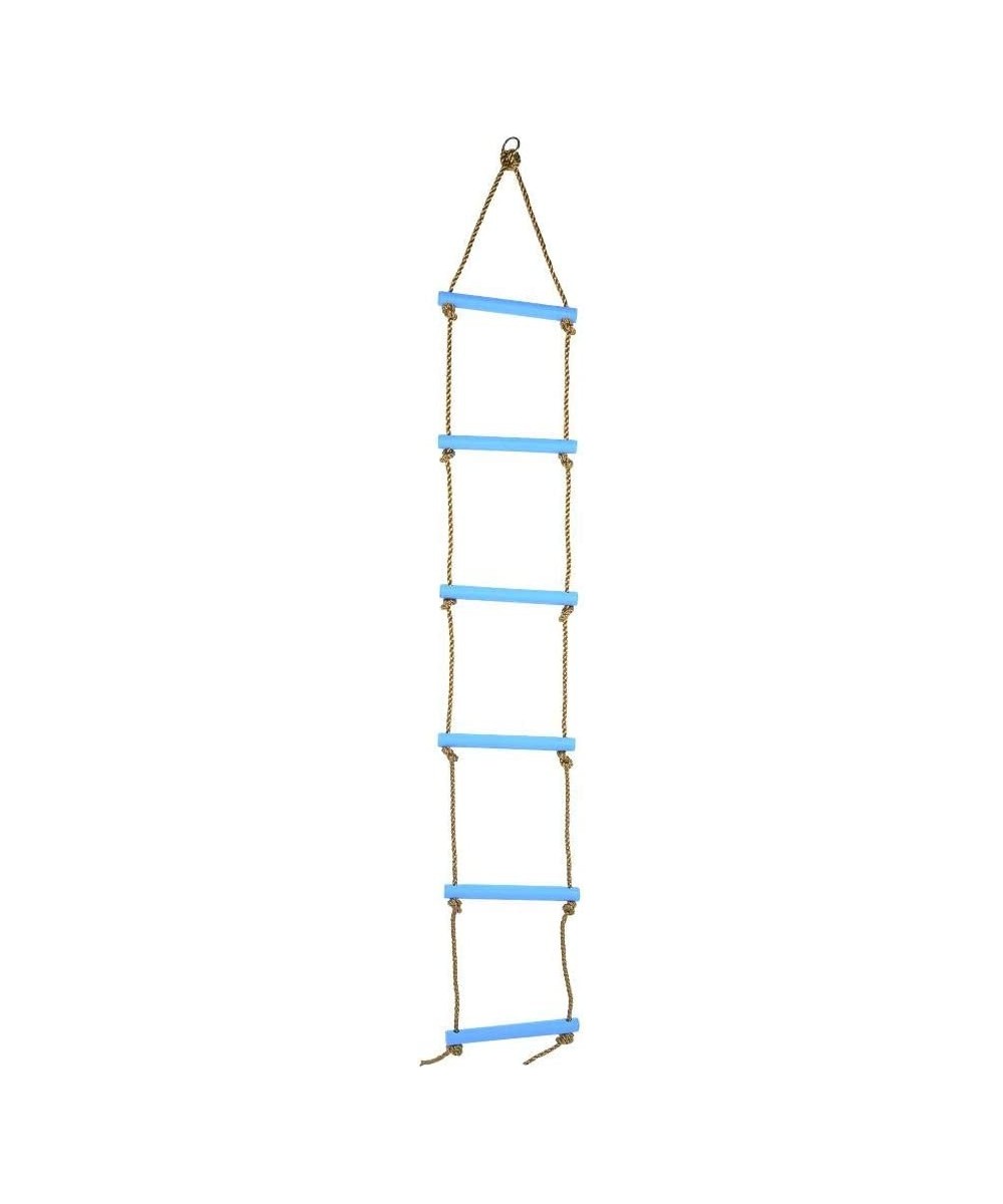 Kids Climbing Rope Ladder Plastic Six-section Children Kids Rope Climbing Ladder Toy Exercise Equipment for home children's c...