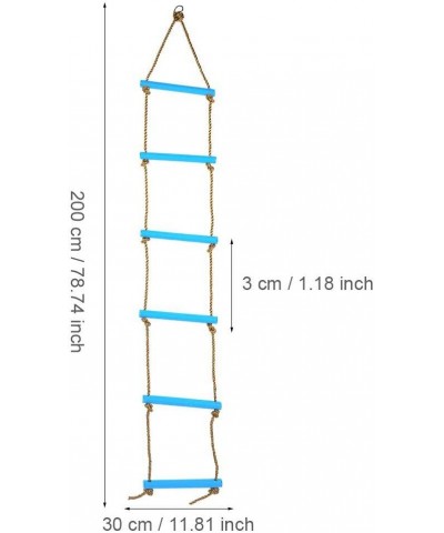 Kids Climbing Rope Ladder Plastic Six-section Children Kids Rope Climbing Ladder Toy Exercise Equipment for home children's c...