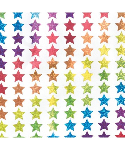 AT216 Mini Holographic Star Stickers - Pack of 400 Christmas Arts and Crafts Assorted $15.12 Kids' Stickers