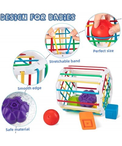 Sensory 2 in 1 Shape Sorting & Rattle Toys -Baby Gift Idea $26.17 Early Development & Activity Toys