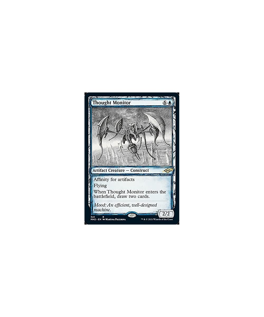 Magic: the Gathering - Thought Monitor (341) - Showcase (Sketch Art) - Modern Horizons 2 $12.24 Trading Cards & Accessories