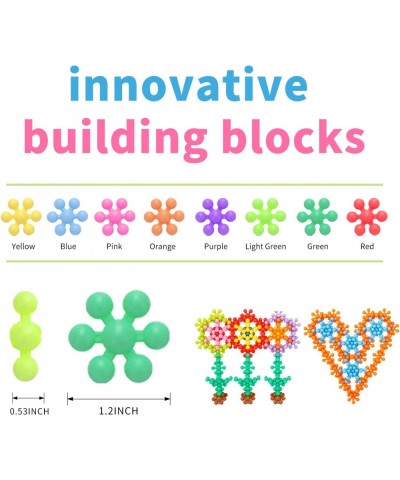 150 Pieces Building Blocks STEM Toys | Plastic Connector Toys | Interlocking Blocks Solid Plastic Creativity Toy for Preschoo...