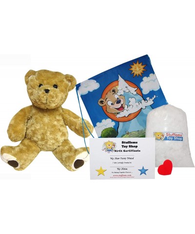 Make Your Own Stuffed Animal 16" "Twist Bear No Sew - Kit with Cute Backpack! $40.08 Stuffed Animals & Teddy Bears