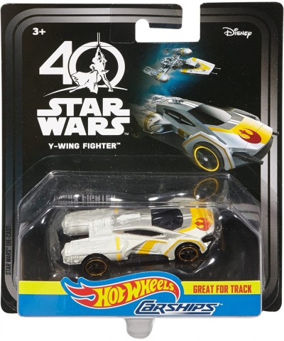 Star Wars Carships 40th Anniversary Y-Wing Fighter Vehicle $32.79 Kids' Play Cars & Race Cars