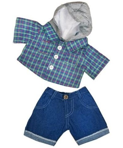 Skater Hoodie w/Denim Pants Teddy Bear Clothes Outfit Fits Most 14" - 18" Build-a-bear and Make Your Own Stuffed Animals $28....