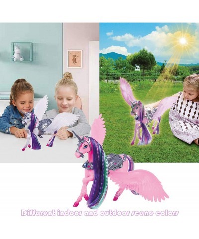 Color Change Unicorn and Fairy Tale Princess Doll W/ Mane Brush Girls' Unicorn Doll Toys Gifts Presents for Girl Kids Aged 3+...