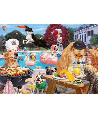 Dog Days of Summer 1000 Piece Jigsaw Puzzle for Adults - 16810 - Every Piece is Unique Softclick Technology Means Pieces Fit ...