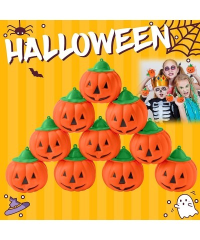 10Pcs Halloween Pumpkin Squeeze Toy Set Kawaii Cream Scented Slow Rising Decompression Relief Toys for Kids Decorations Gift ...