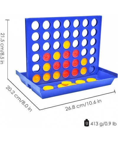 4 in a Row Game 6 Spare Discs Included Board Games Toys for Boys Classic Four in a Row and Family Fun Games for Ages 3 4 5 6 ...