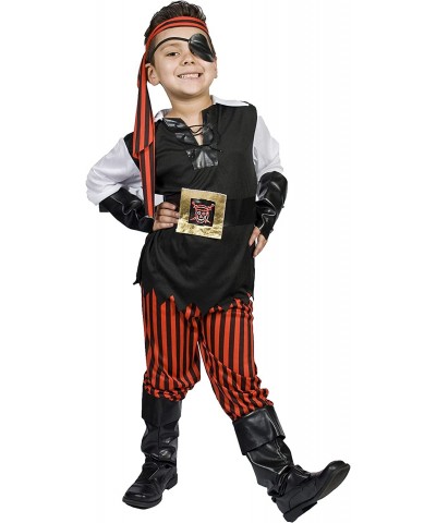 Boys Pirate Costume Light UP Belt Child Kids Size M 5 6 7 8 Years Old Ahoy Matey! $37.62 Kids' Costumes