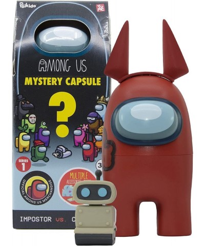 Official Among Us Merchandise Toikido Yume Mystery Capsules Impostor vs Crewmate Blind Box Stocking Stuffer Toys for Kids (2 ...