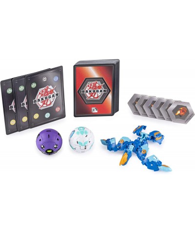 Bakugan Battle Brawlers Starter Set with Transforming Creatures Aquos Pyravian for Ages 6 & Up $59.05 Play Figure Playsets