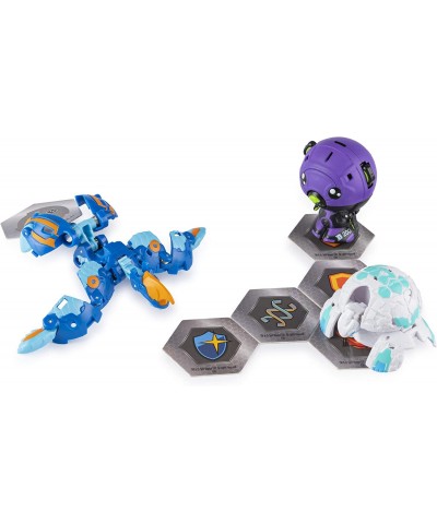 Bakugan Battle Brawlers Starter Set with Transforming Creatures Aquos Pyravian for Ages 6 & Up $59.05 Play Figure Playsets