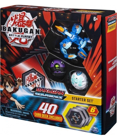 Bakugan Battle Brawlers Starter Set with Transforming Creatures Aquos Pyravian for Ages 6 & Up $59.05 Play Figure Playsets