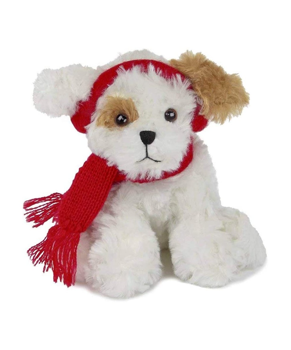 Bearington Chilly Plush Stuffed Animal Brown and White Dog with Scarf 7.5 inches $25.89 Stuffed Animals & Teddy Bears