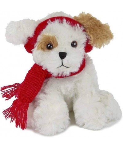 Bearington Chilly Plush Stuffed Animal Brown and White Dog with Scarf 7.5 inches $25.89 Stuffed Animals & Teddy Bears