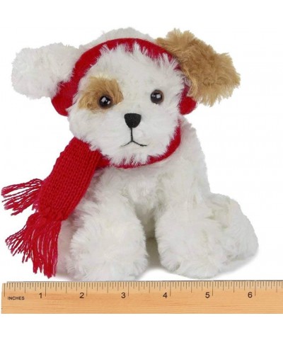 Bearington Chilly Plush Stuffed Animal Brown and White Dog with Scarf 7.5 inches $25.89 Stuffed Animals & Teddy Bears