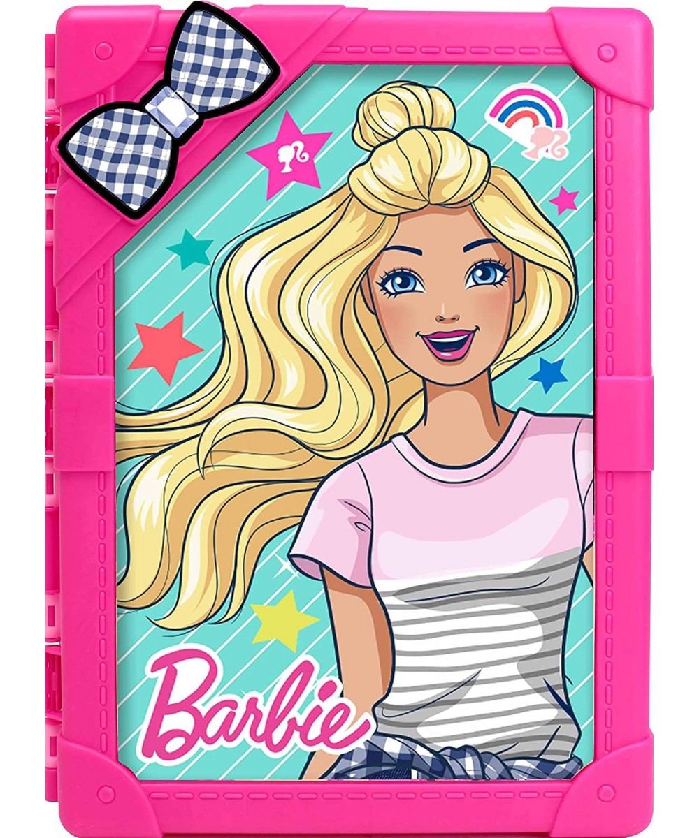 Barbie 8-Doll Multi-Compartment Storage Case with New and Improved Latch $35.47 Doll Accessories