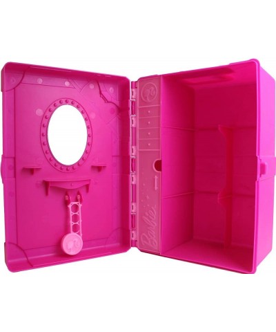 Barbie 8-Doll Multi-Compartment Storage Case with New and Improved Latch $35.47 Doll Accessories