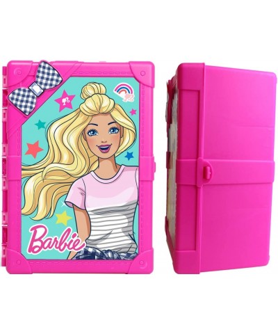 Barbie 8-Doll Multi-Compartment Storage Case with New and Improved Latch $35.47 Doll Accessories